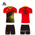 Uniforme da calcio sublimazione personalizzata all&#39;ingrosso